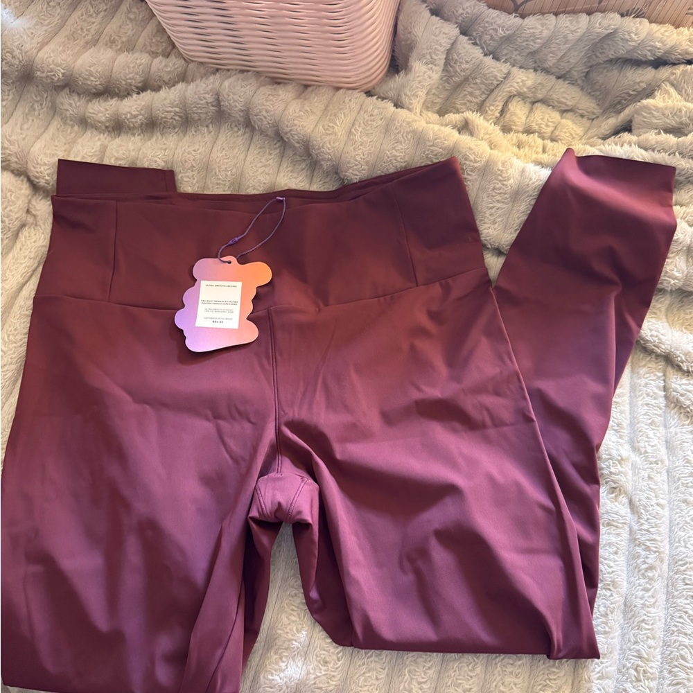 Maroon Leggings